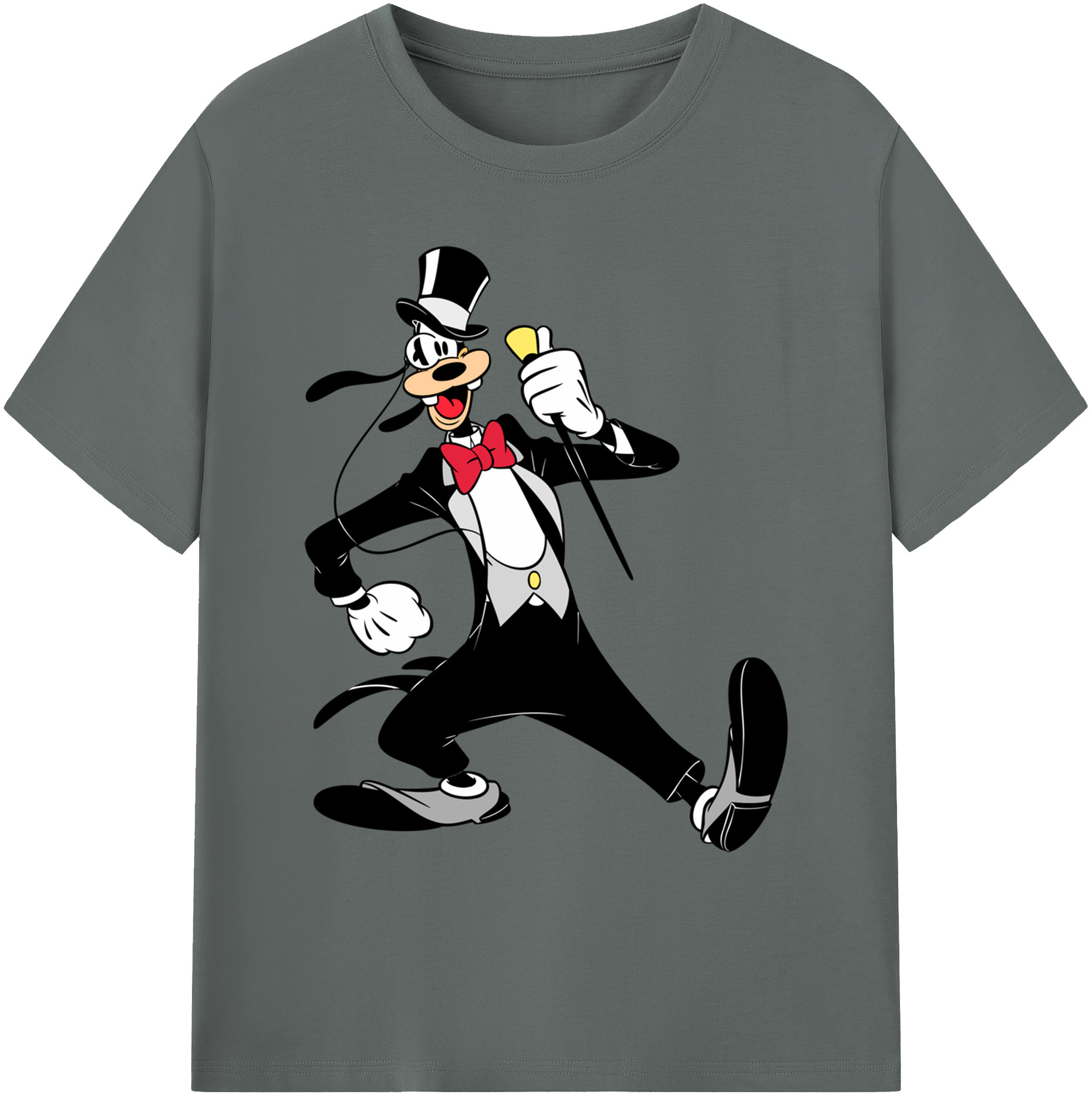 ミッキーマウス Mickey Mouse 綿100％ メンズ半袖Tシャツ｜肌触りやわらか＆通気性